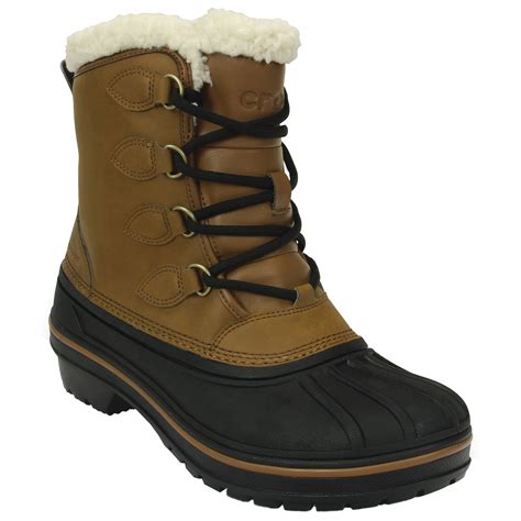 crocs women's winter boots